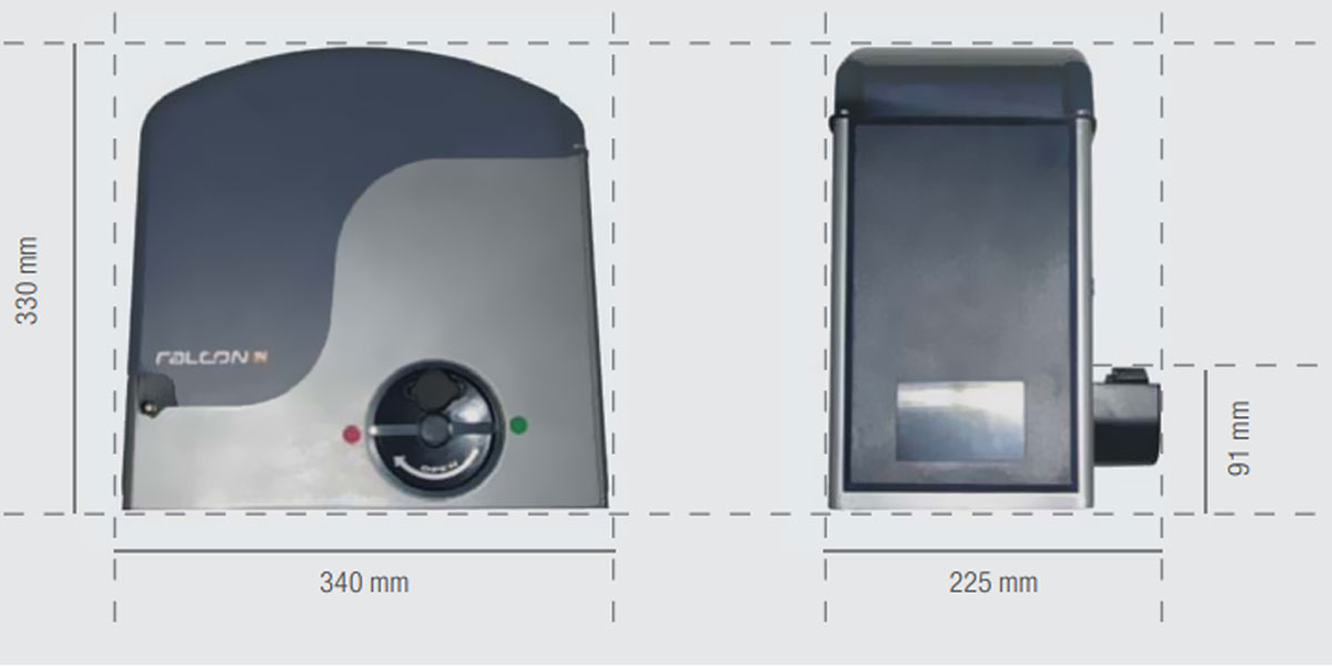 جک پارکینگی جینیوس مدل FALCON-M14C